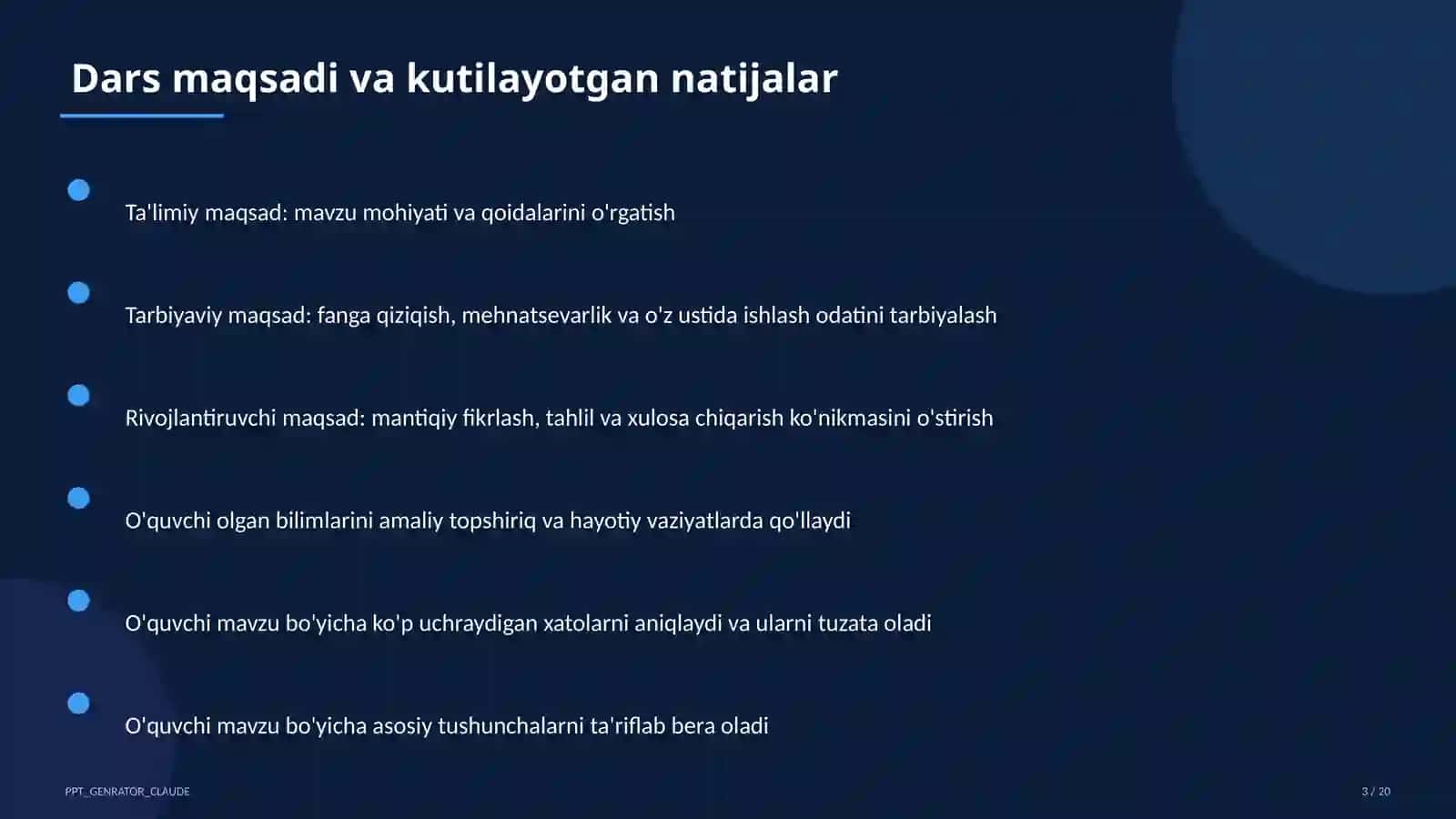 Algebraik kasrlar va ular ustida amallar (8-sinf) 3