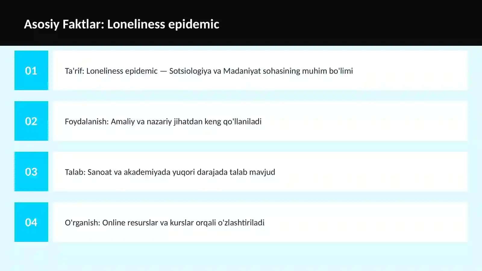 Loneliness epidemic 3