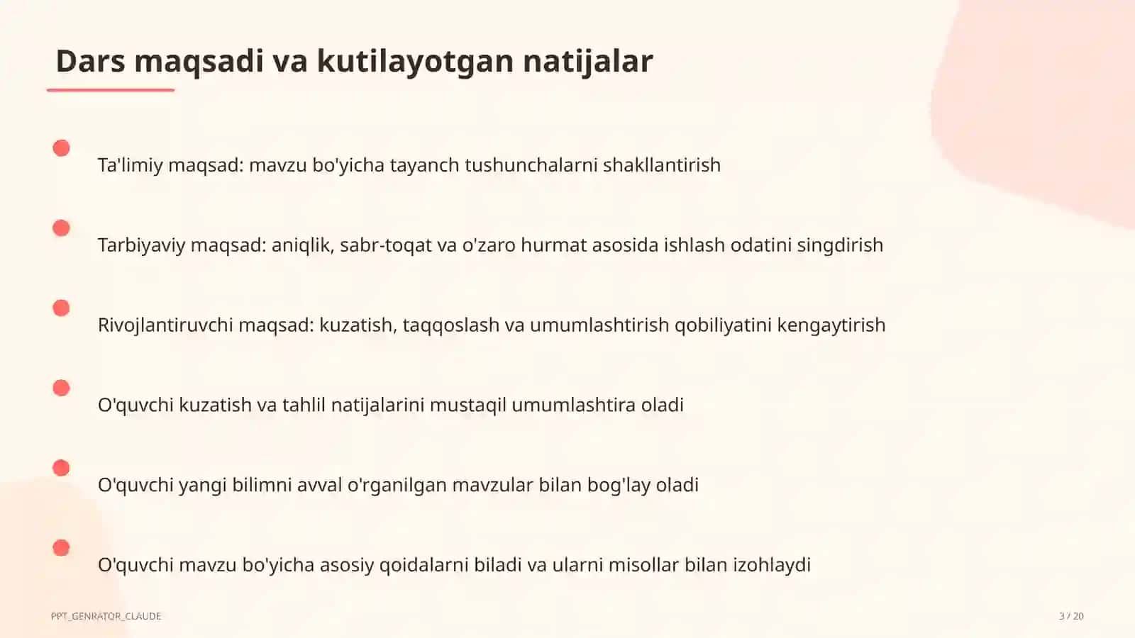 So'z yasalishi: yasama va tub so'zlar (6-sinf) 3