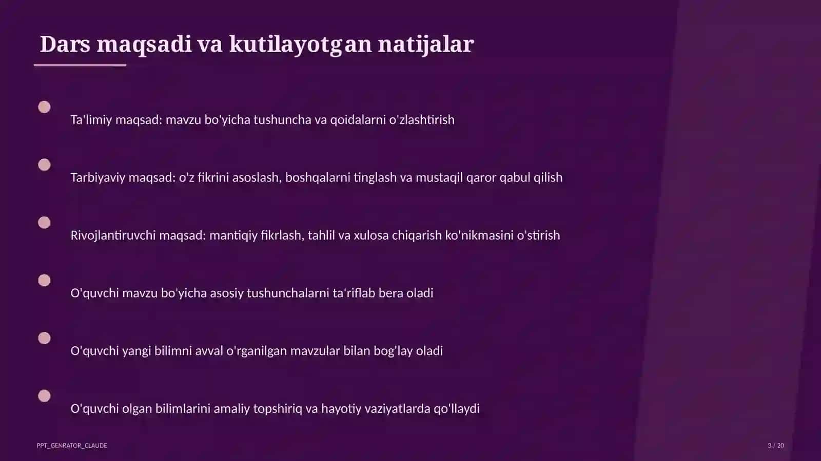 Ona tili va o'qish (1–4) 3
