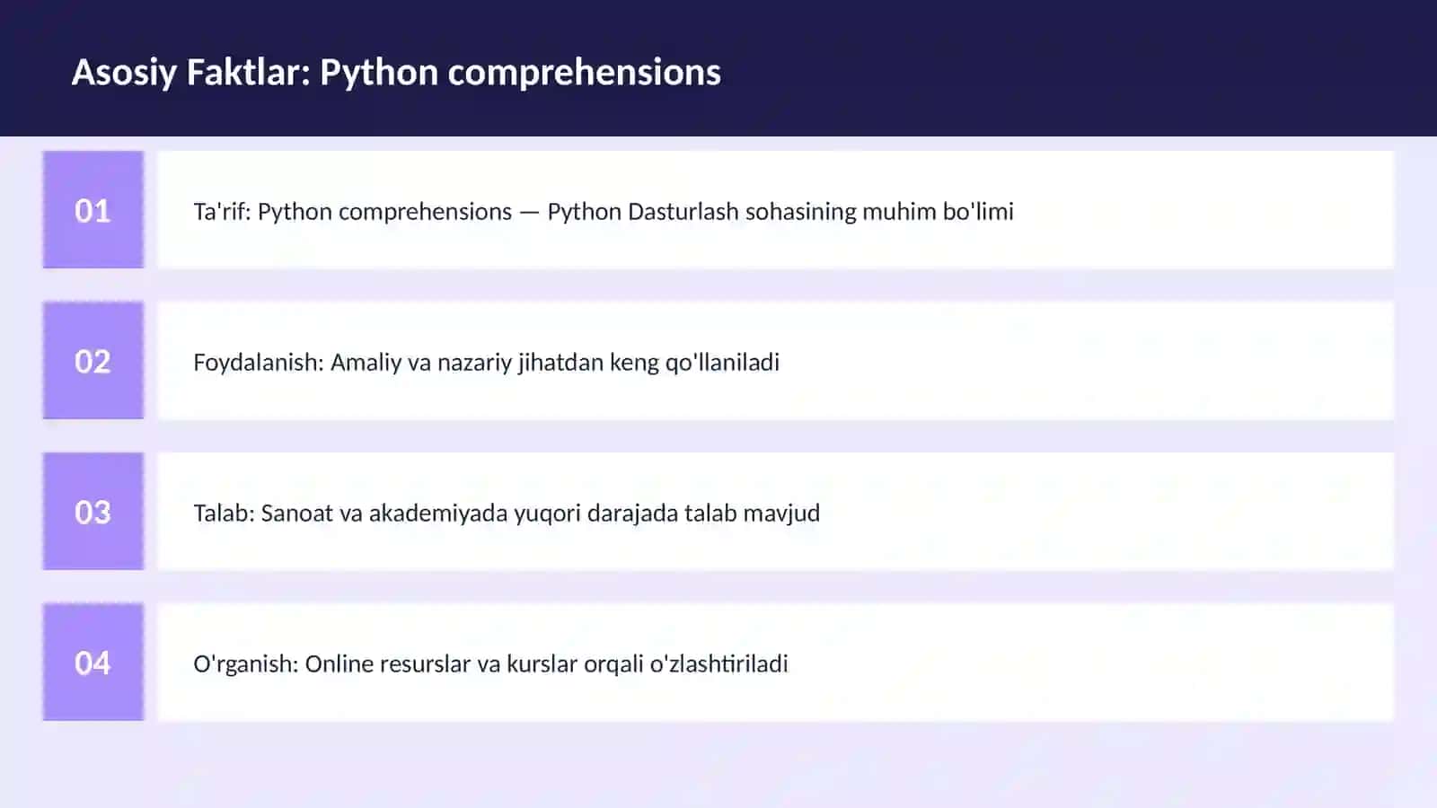 DASTURLASH | PYTHON DASTURLASH 3