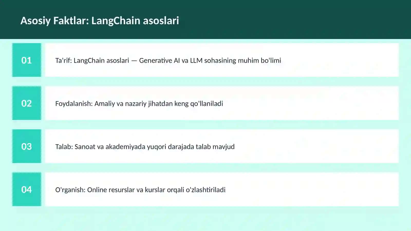 AI | GENERATIVE AI VA LLM 3