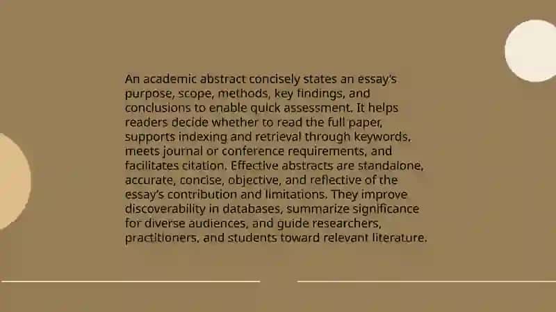 Abstract Writing 3