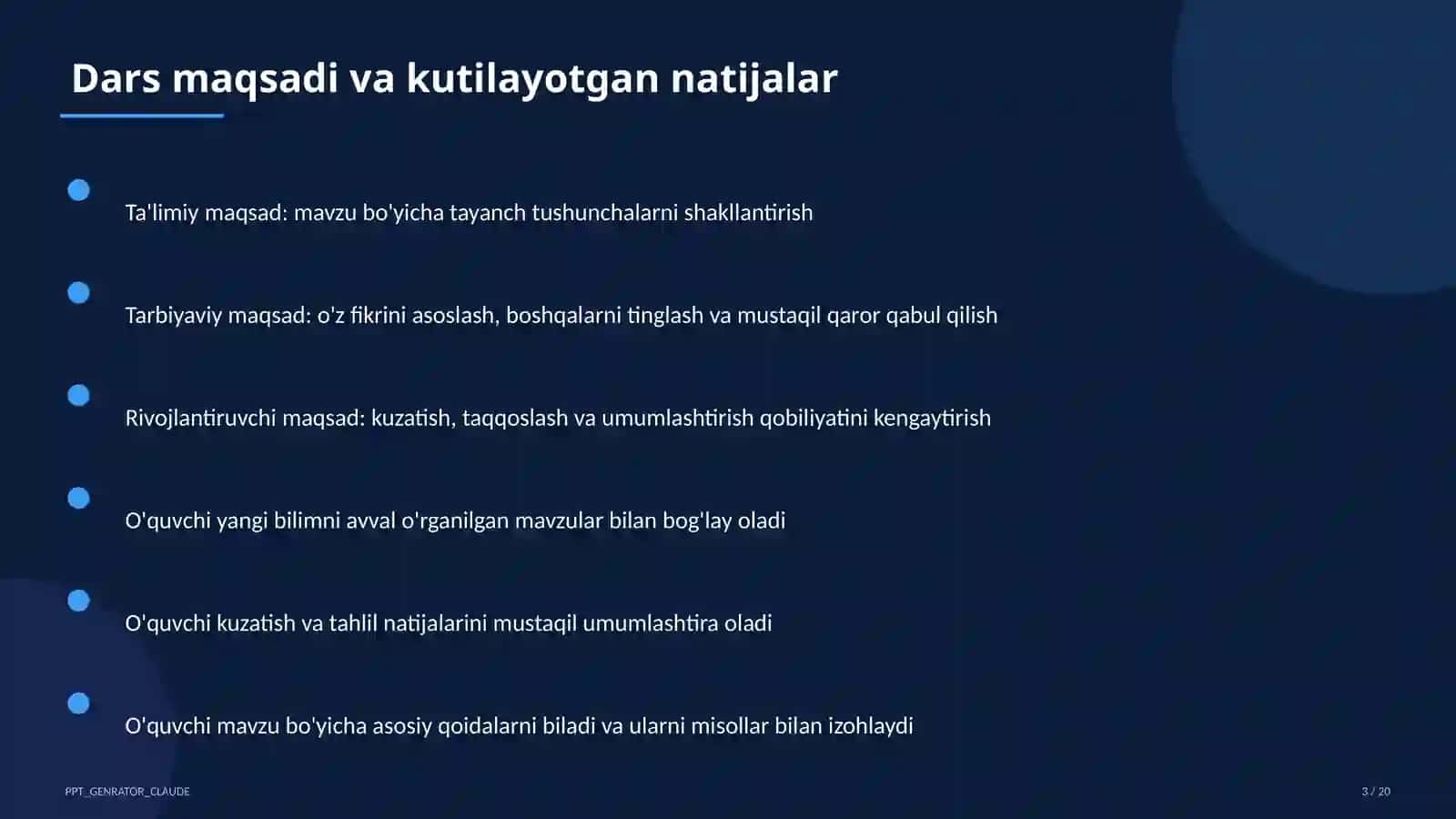 Informatika va axborot texnologiyalari (5– 11) — metodik birlashma uchun 3