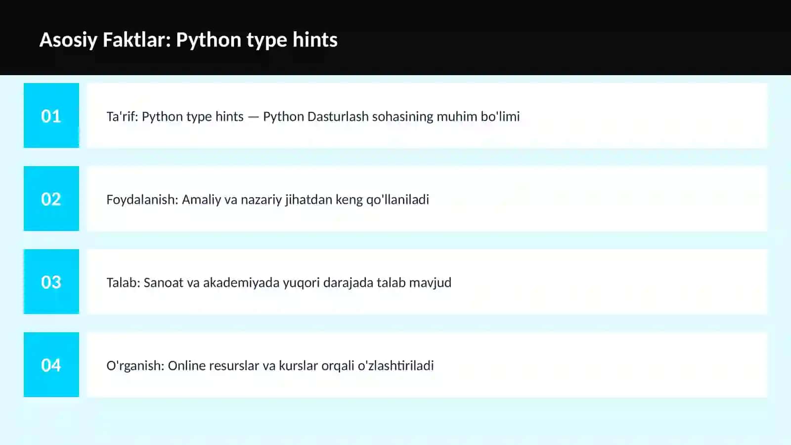 Python type hints 3