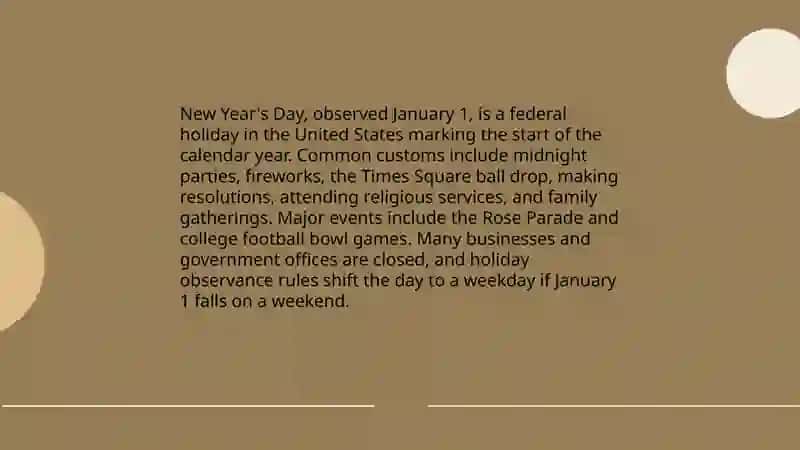 Holidays in USA 3