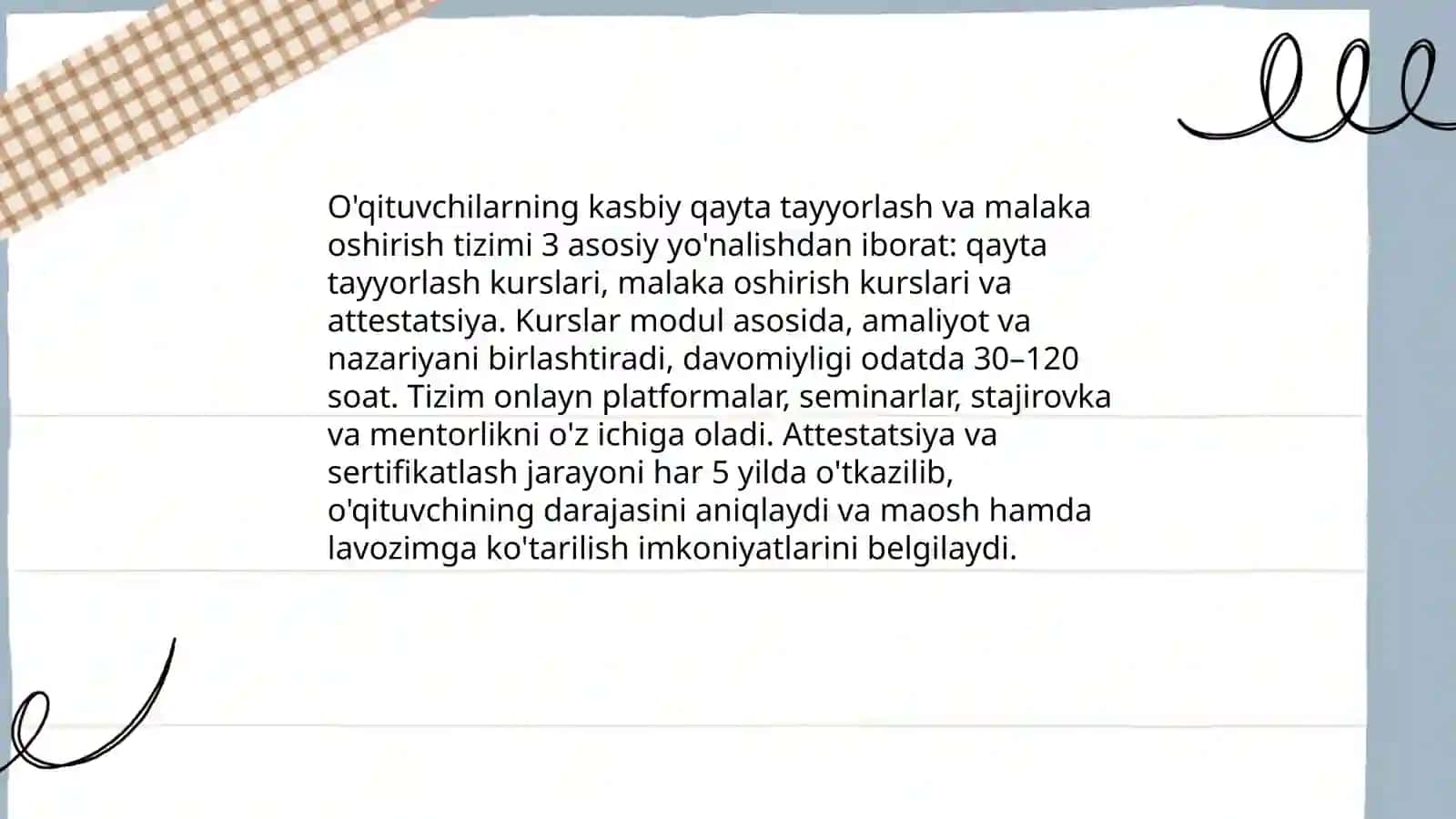 Hozirgi kunda o'qituvchilar pedagogik qobiliyatini shakllantirish imkoniyatlari 3