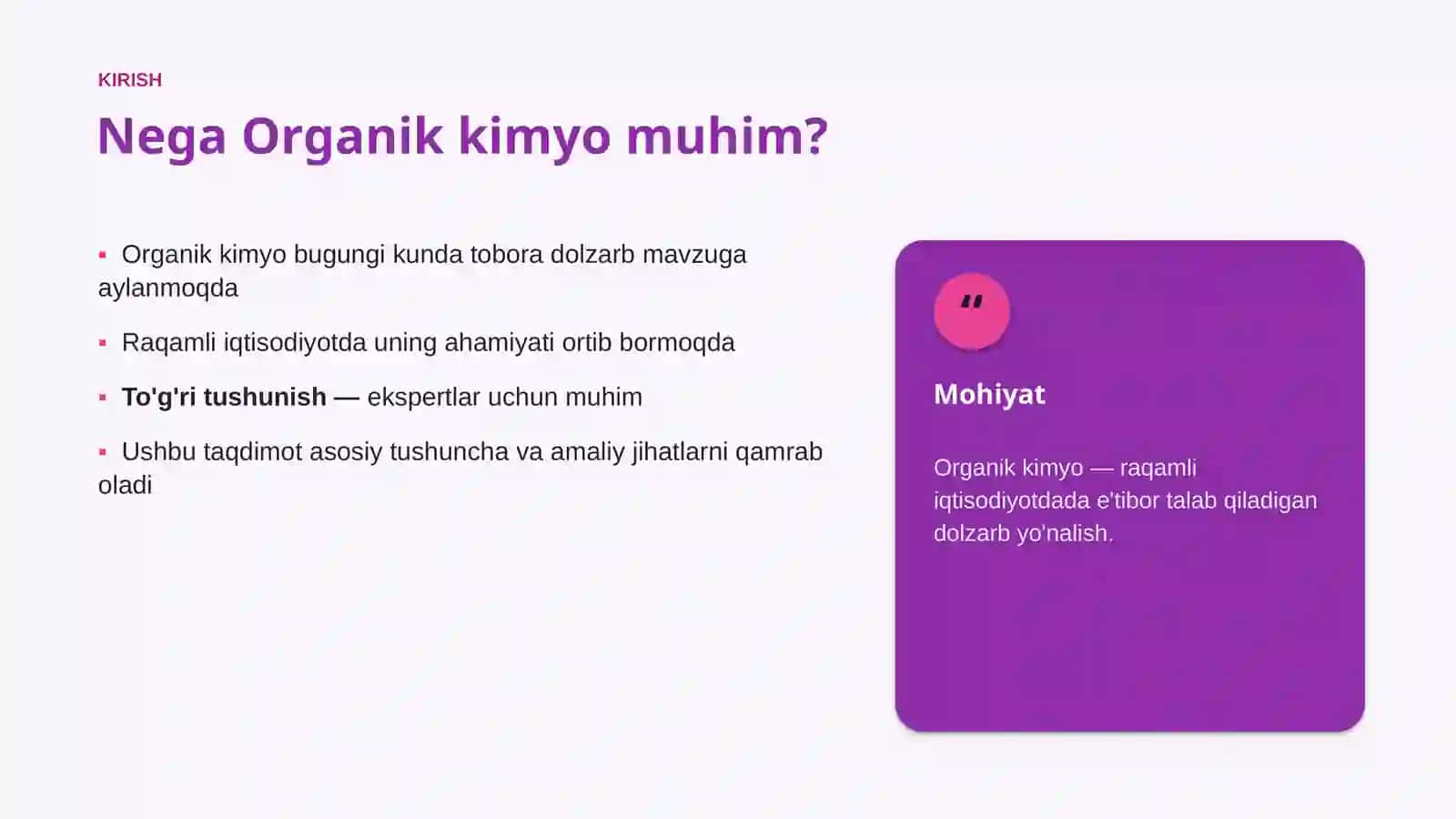 Organik kimyo 3