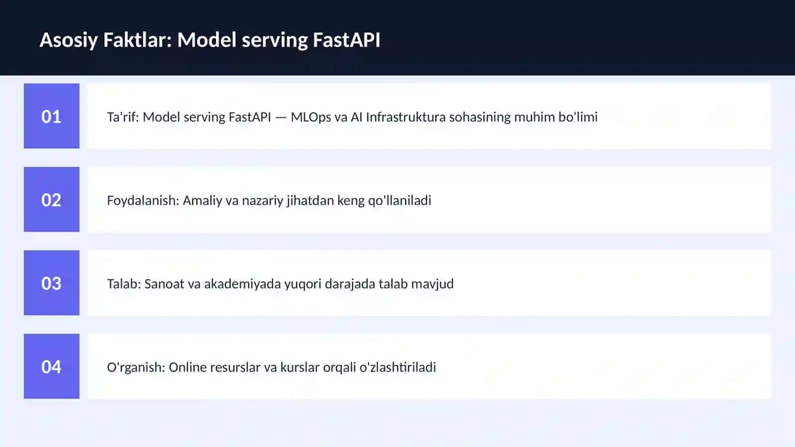Model serving FastAPI 3