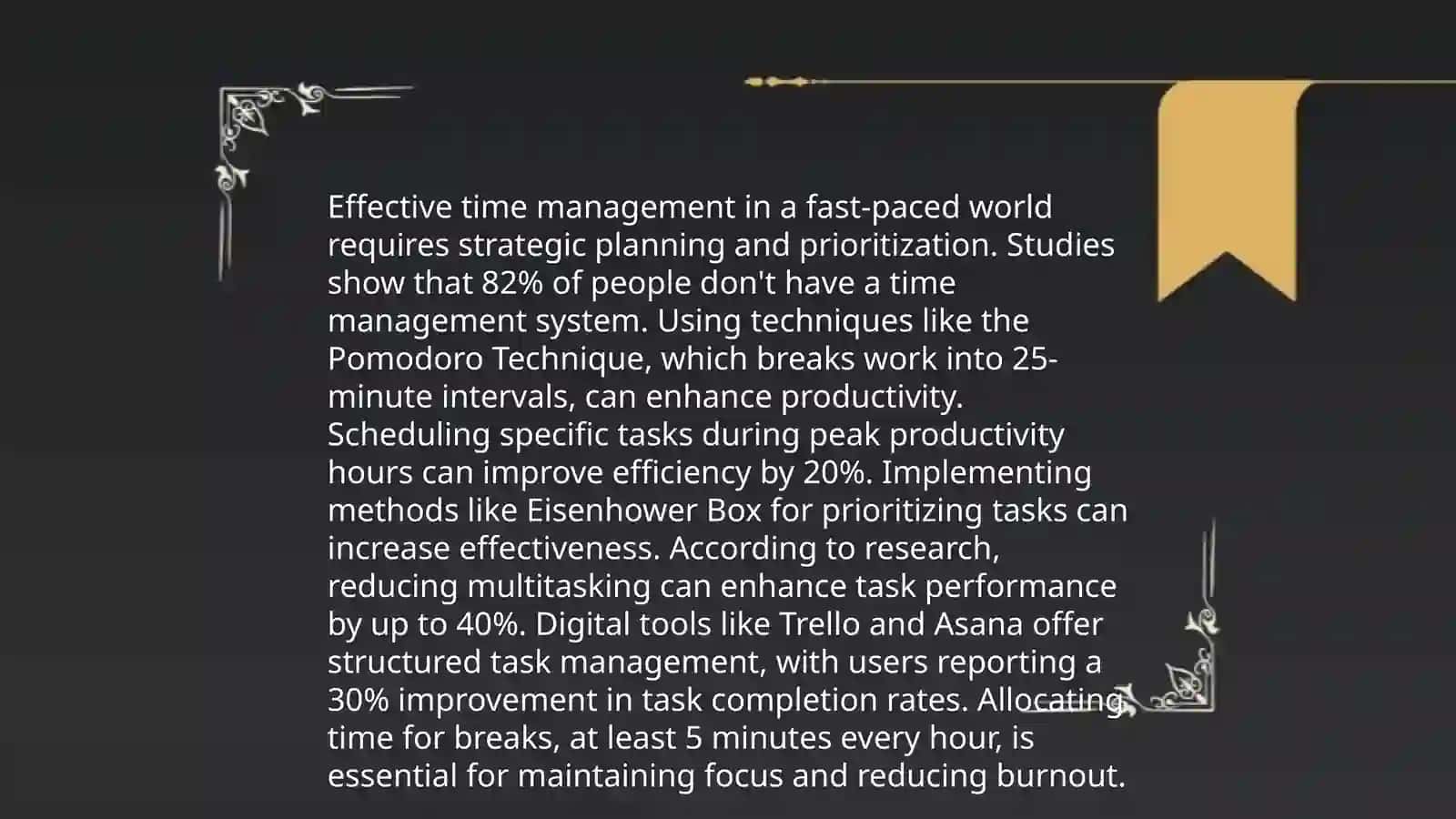 Time Management in a Fast-Paced World 3