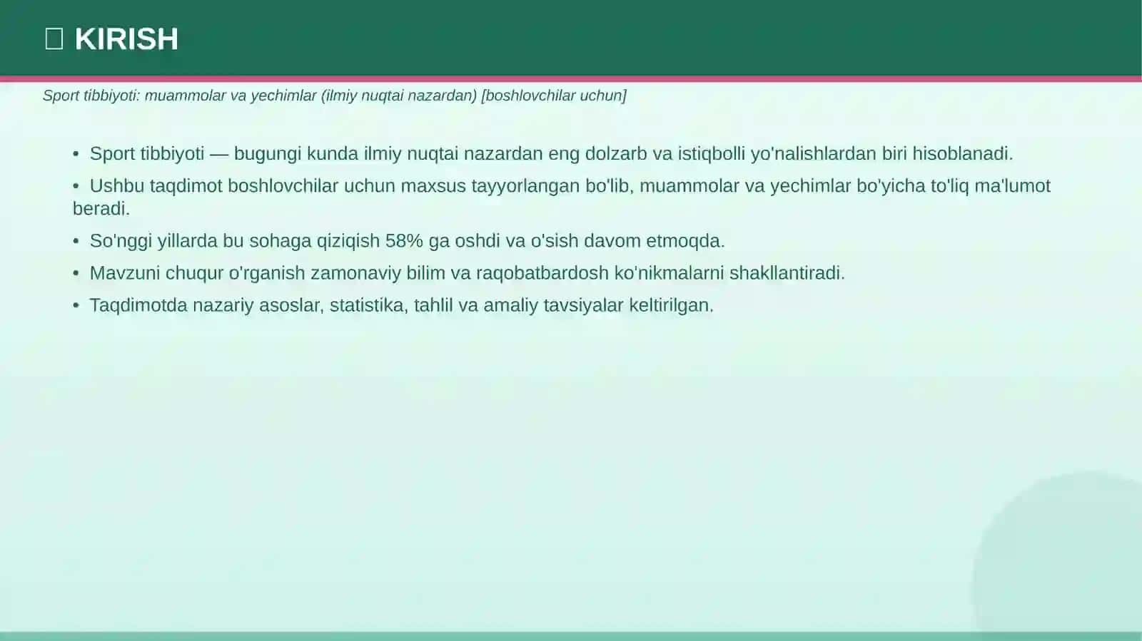 SPORT TIBBIYOTI 3