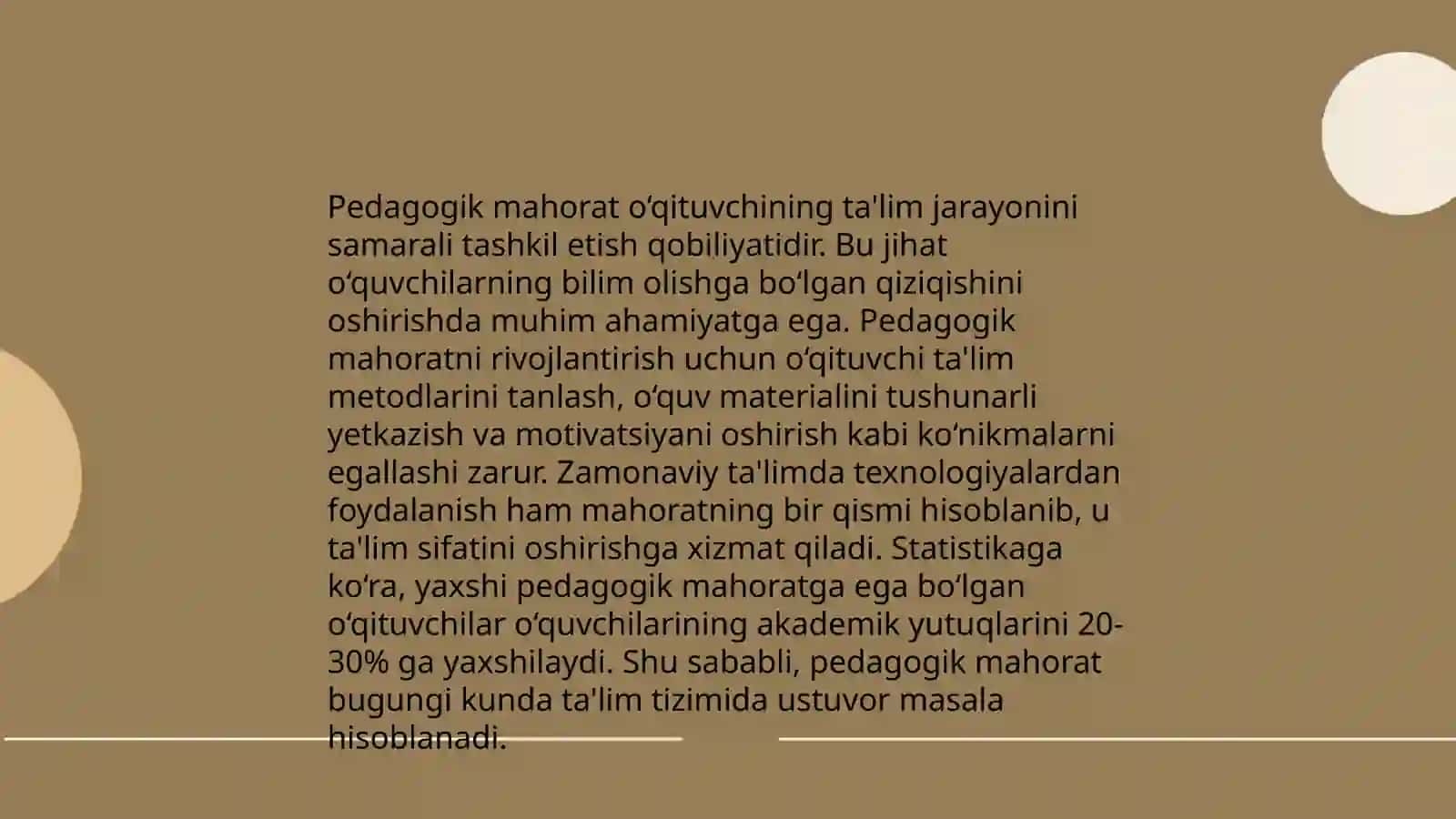 Pedagogik mahorat 3