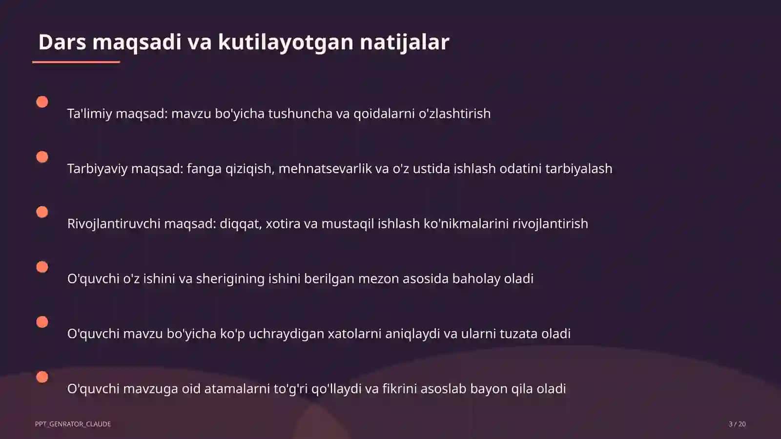 Dolzarb mavzular — maktab va o'qituvchilar (2026) 3