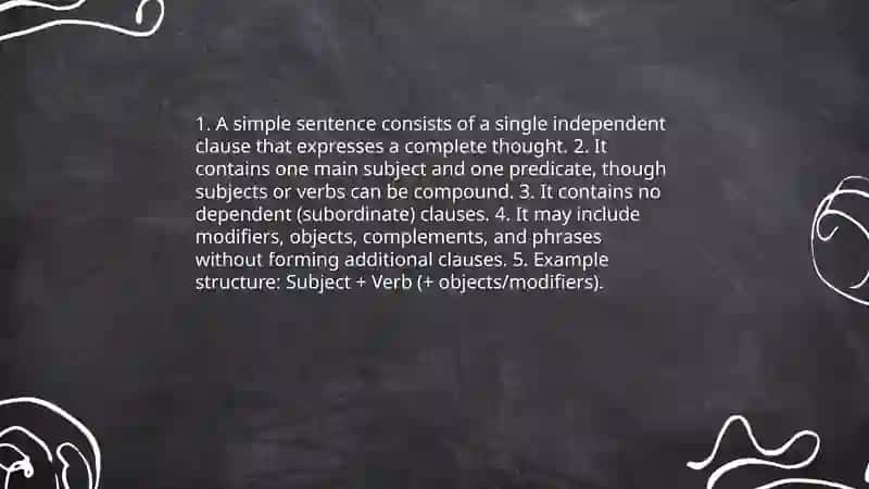 Sentence Structure 3
