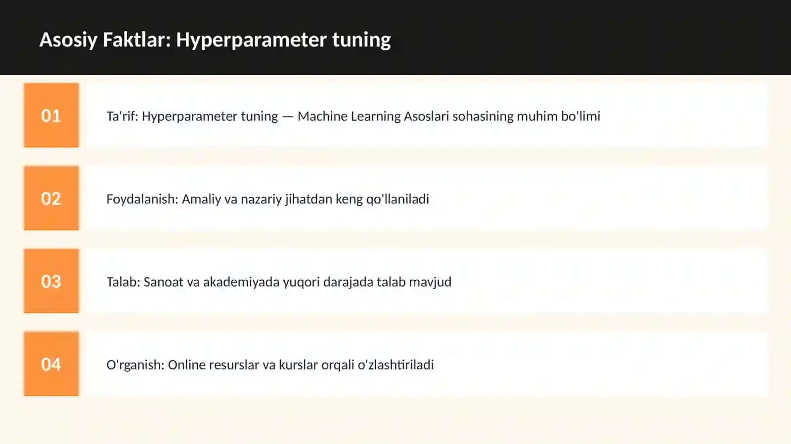 Hyperparameter tuning 3