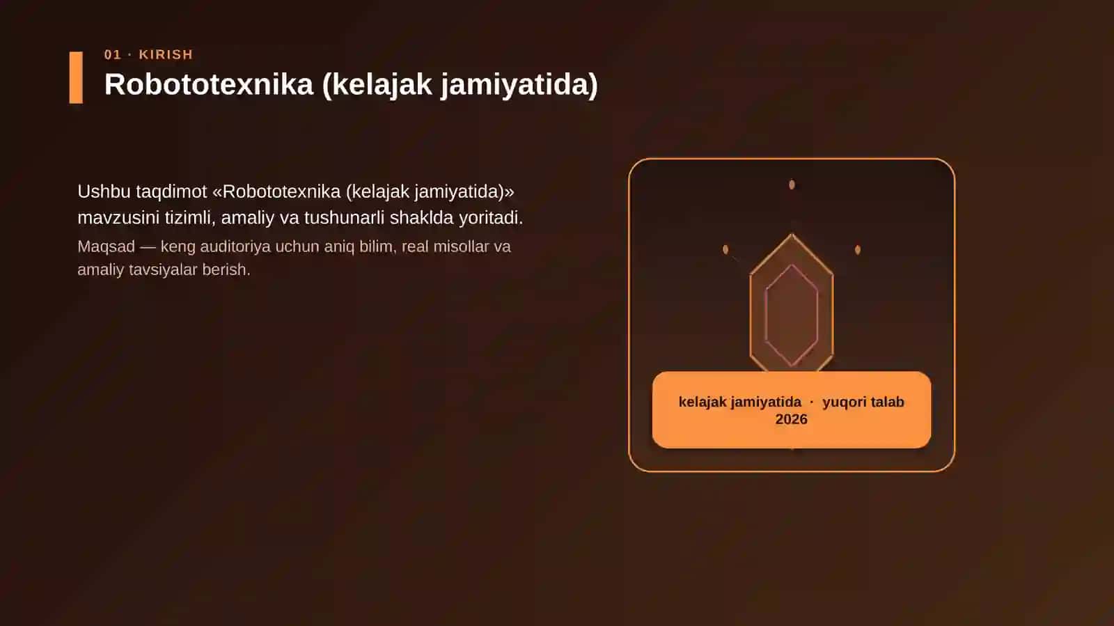 Robototexnika (kelajak jamiyatida) 3