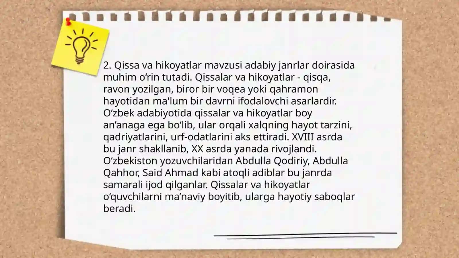 ARAB XALQ OG'ZAKI IJODI JANRLARI 4
