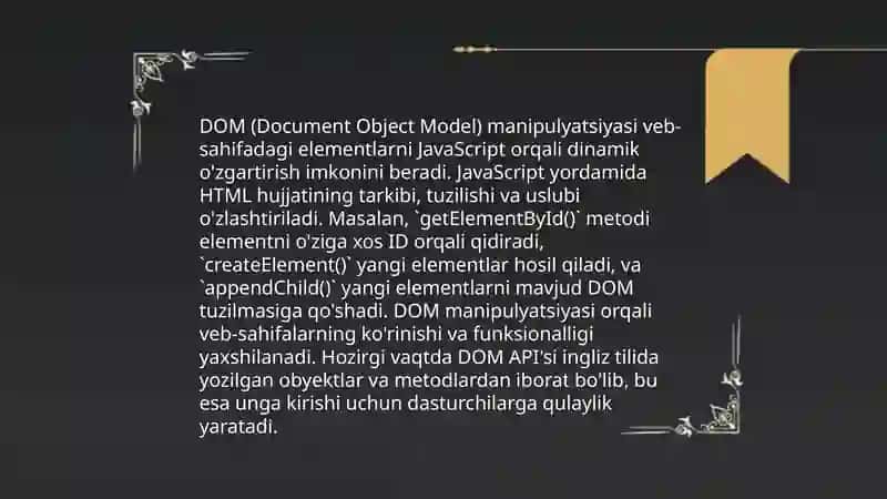 JavaScript yordamida interaktiv veb -elementlarni yaratish 4