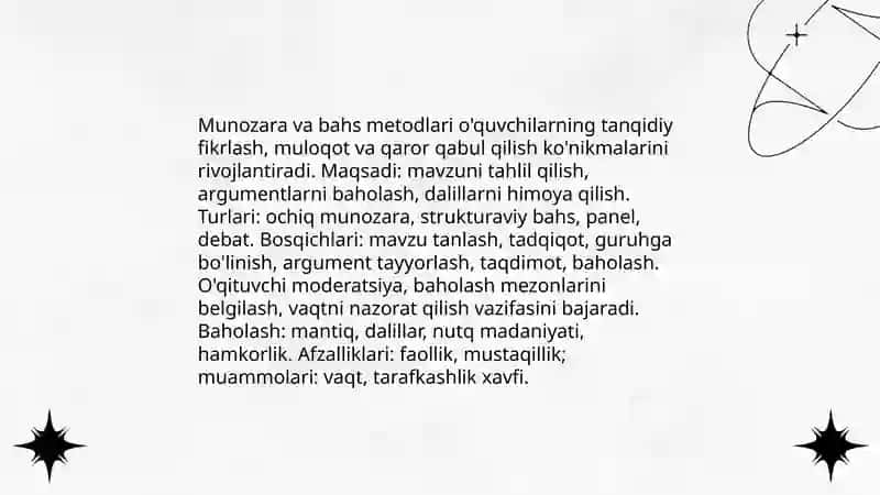 Talim metodlari va vositalari 4