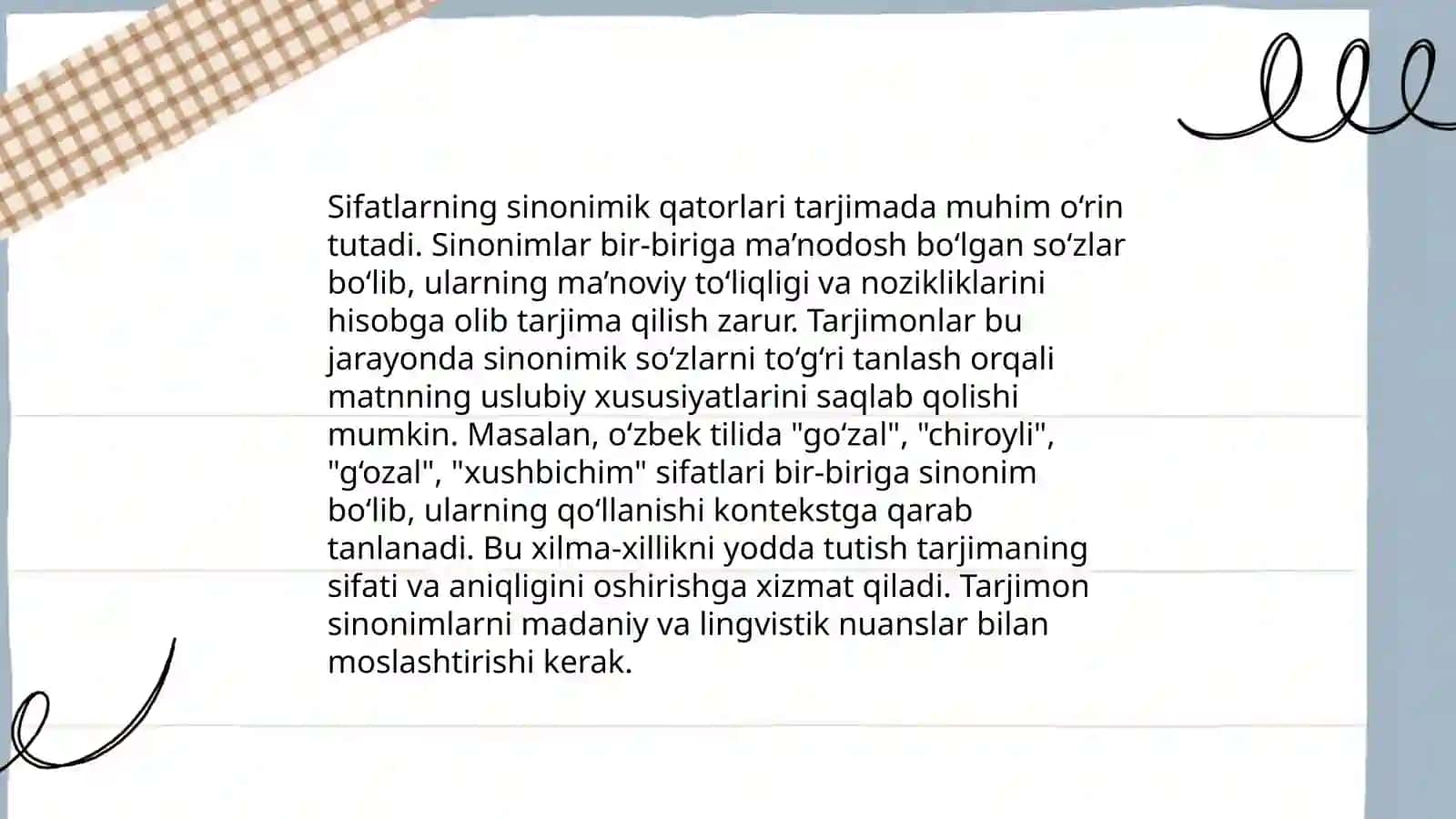 Sifatlarni tarjima qilishda lingvistik yondashuvlar 4