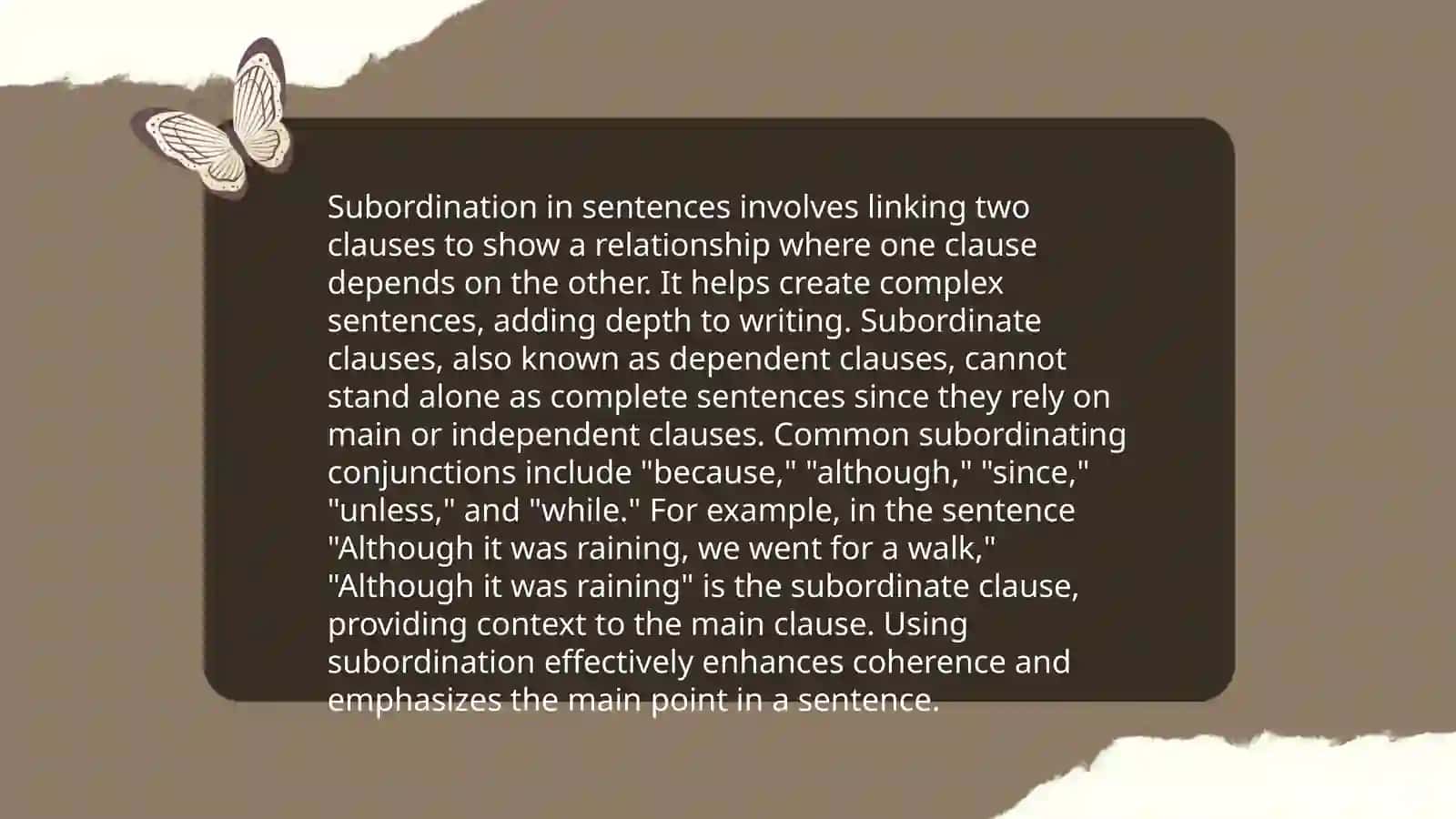 Coordination in Sentence Structure 4