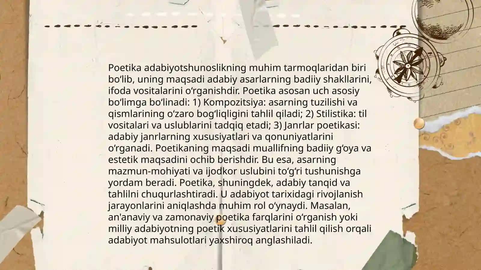 Aristotelning "Poetika" asari 4