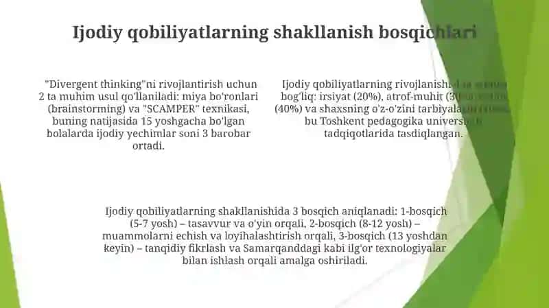 Akmeologik yondashuv asosida kreativ qobiliyatni shakllantirish 4