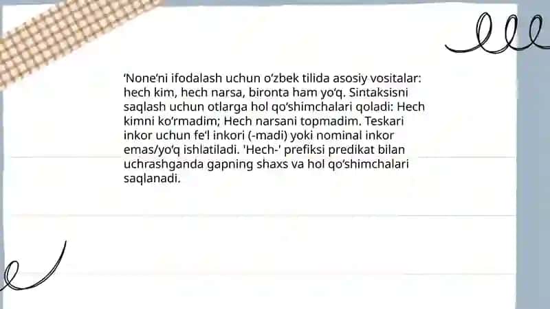Maintaning grammatical structures 4