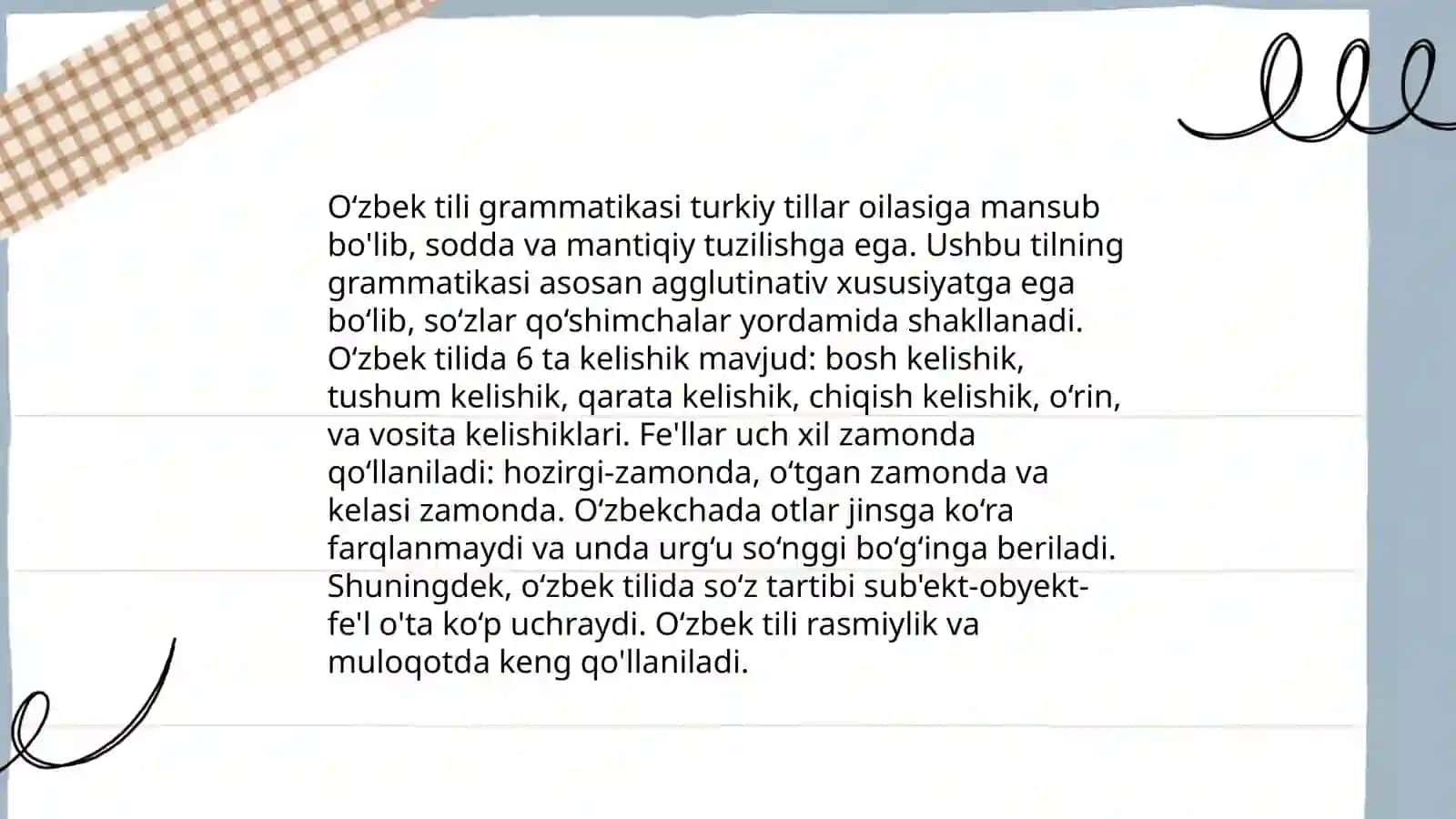 O'zbek tilshunosligi va uning rivojlanish yo'llari 4