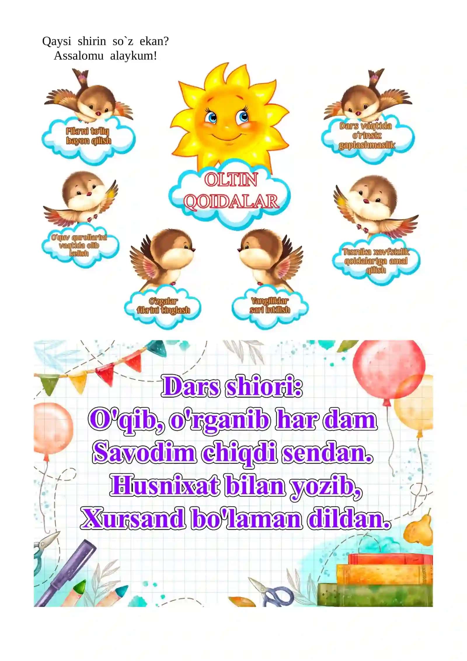 Ijodkorlik soati. Loyiha ishi mavzusidagi  4-sinf Ona tili  fanidan dars ishlanmasi 4