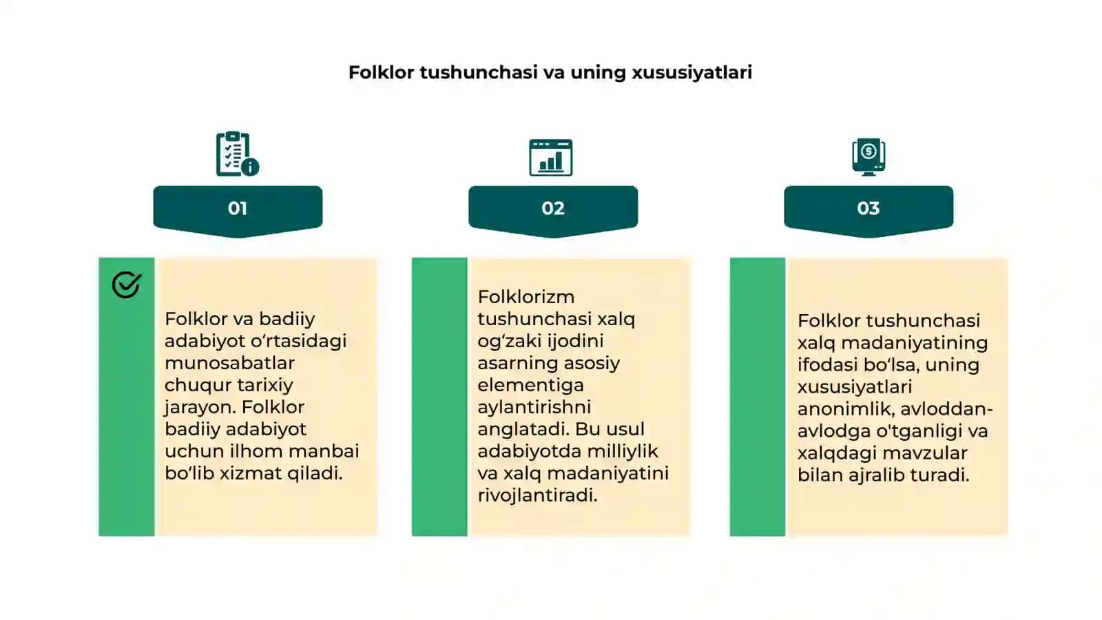 Folklor va badiiy adabiyot munosabatlari 4