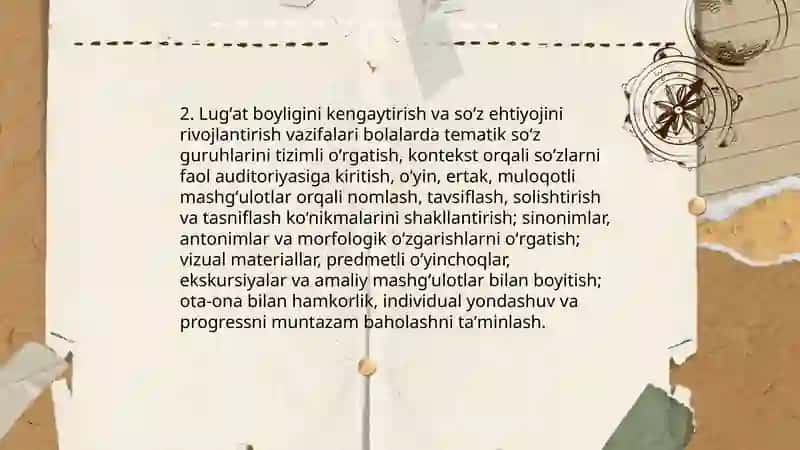 Bolalar nutqini oʻstirish vazifalari 4