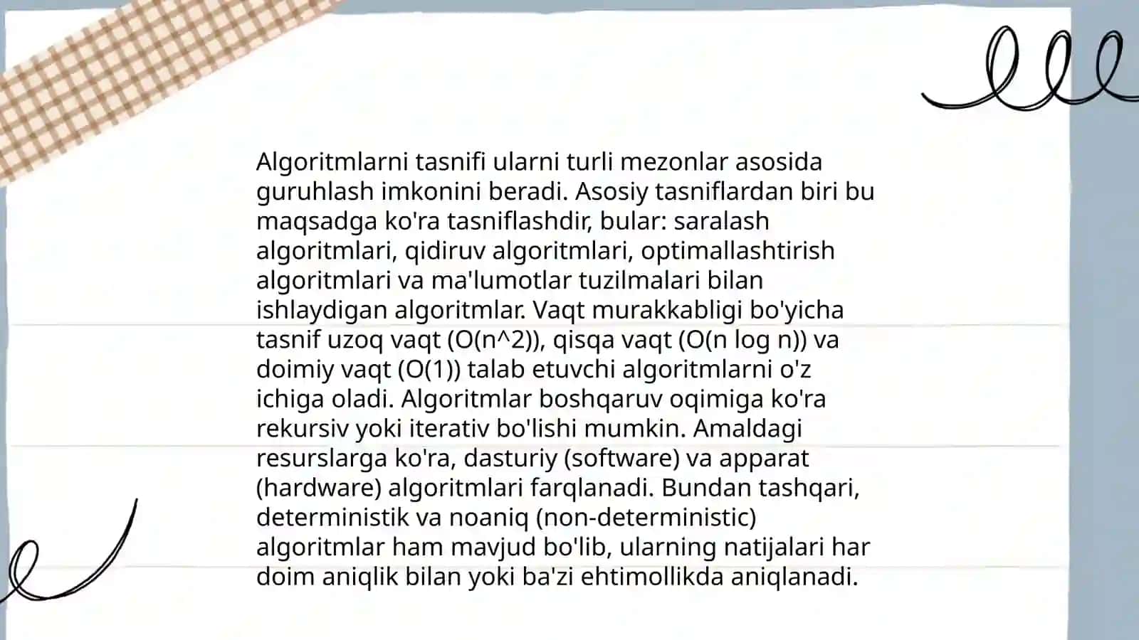 Algoritmlashtirish va dasturlash asoslari 4