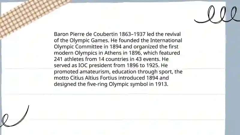 The Olympic games 4