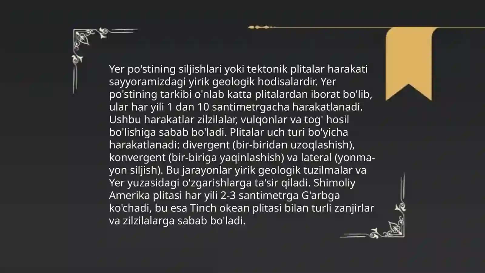 Tog' hosil bo'lish jarayonlari 4