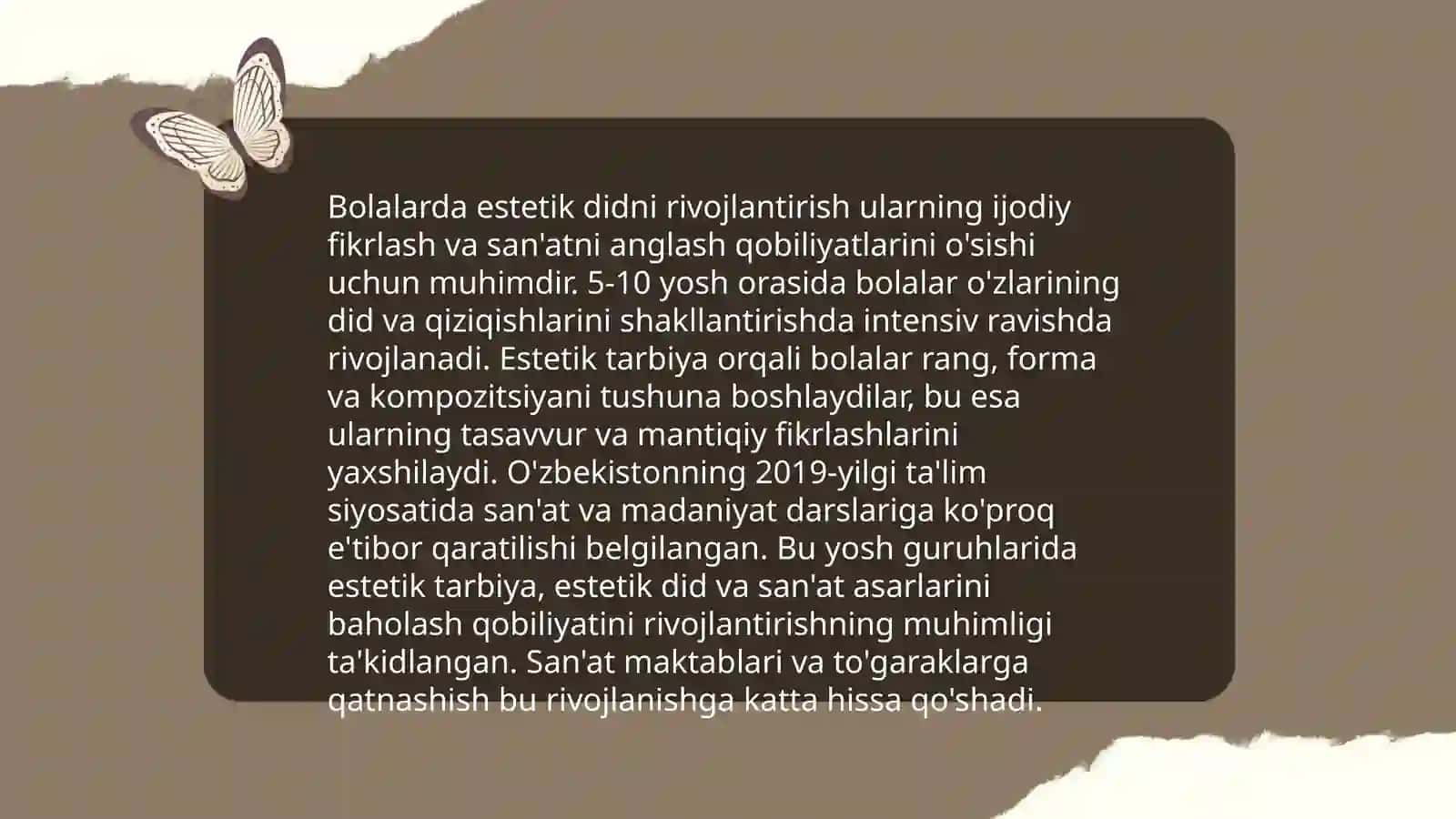 Tasviriy san'at va estetik did tushunchalari 4