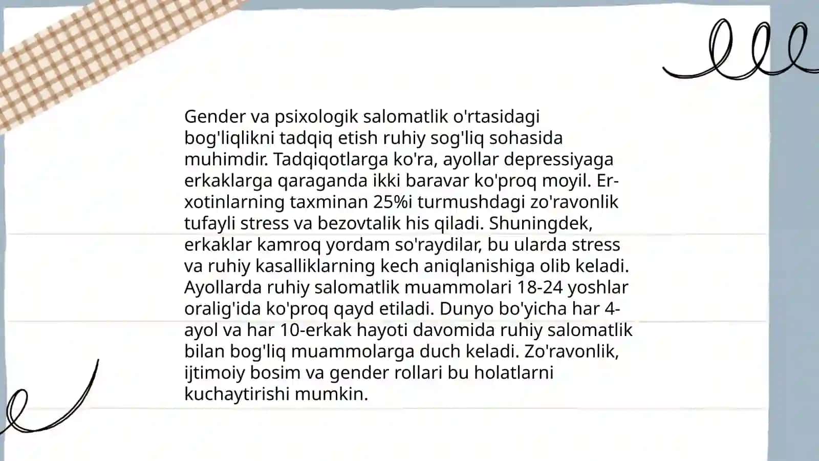 Gender psixologiyasining maqsad va vazifalari 4
