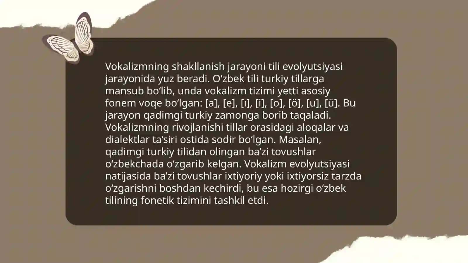 Hozirgi oʻzbek adabiy tili vokalizmi 4
