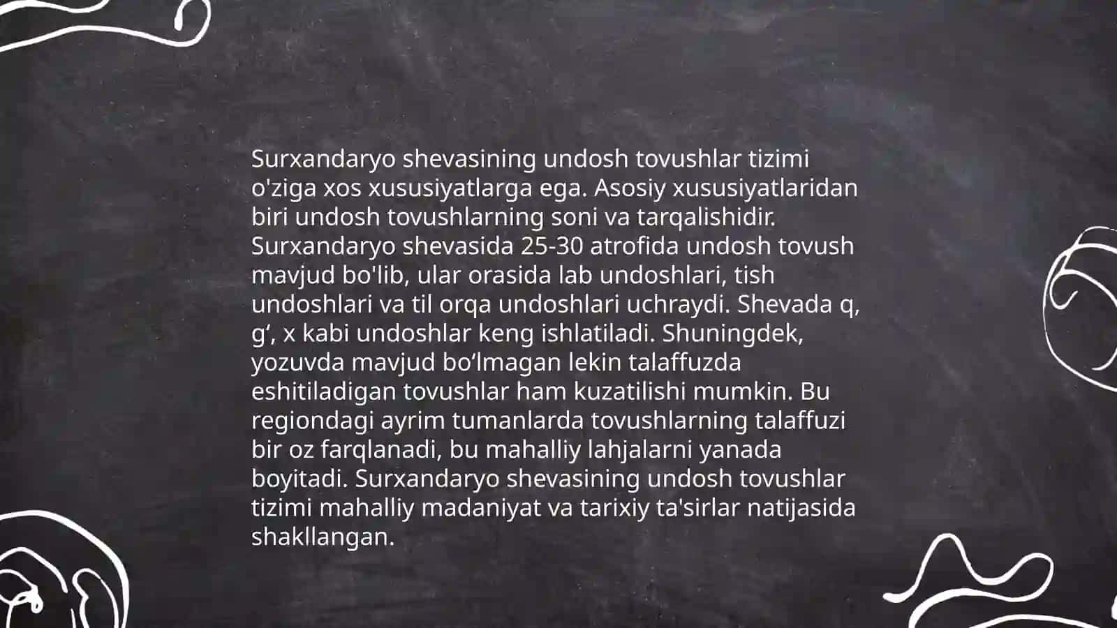 Qashqadaryo va Surxandaryo shevalarining fonetik xususiyatlari 4