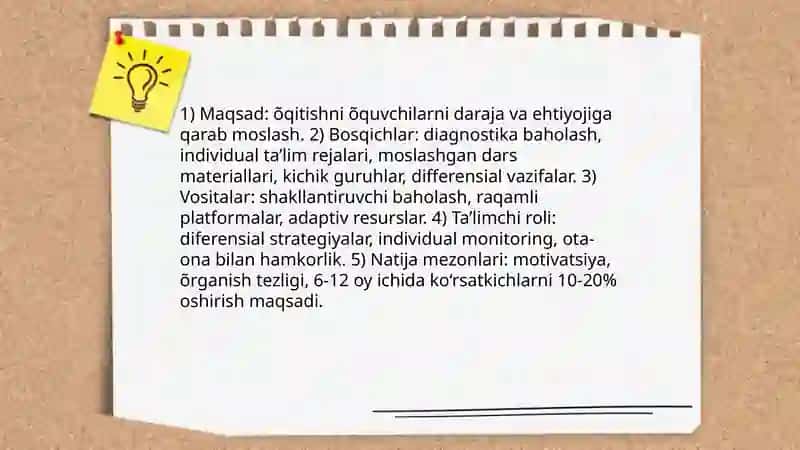 Raqamli texnologiyalar yordamida maktabgacha, umumiy õrta va professional ta’limda õqitish jarayonini tashkil etish 4