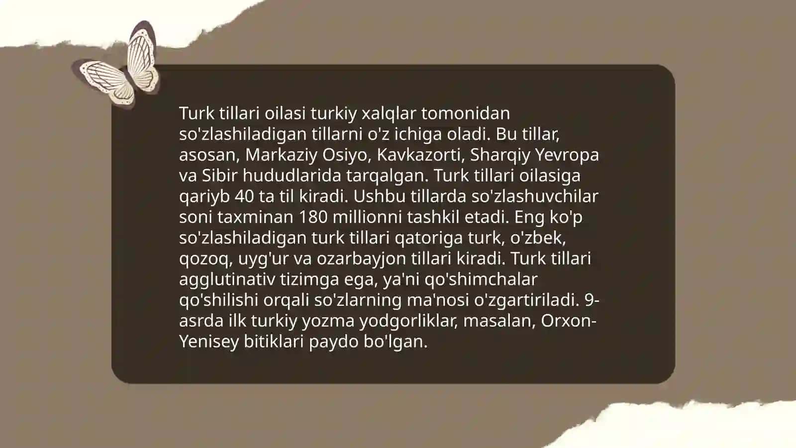 Oʻzbek tiling kelib chiqish tarixi 4