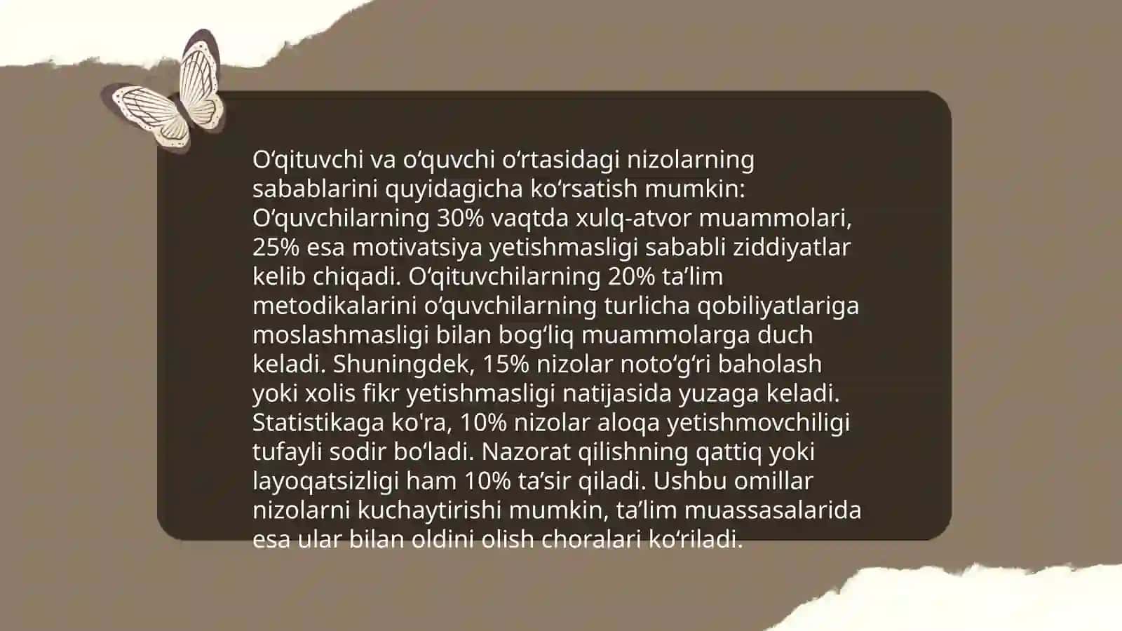 O‘qituvchi va o‘quvchi o‘rtasidagi nizolarning o‘ziga xos xususiyatlari 4