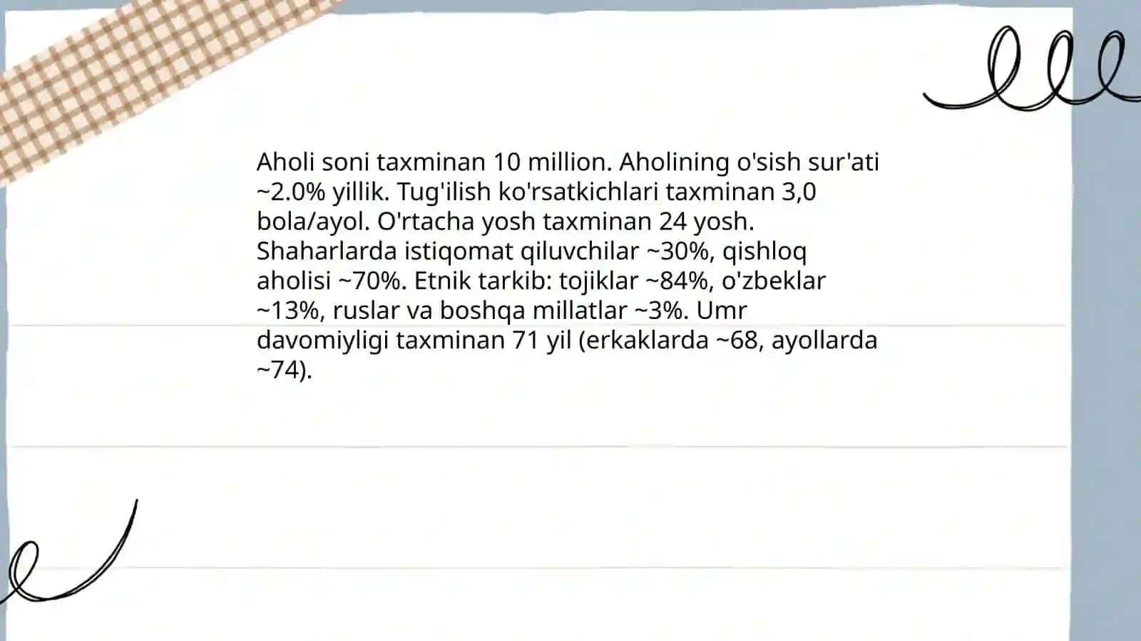 Tojikiston Geografik Joylashuvi va Hududi 4