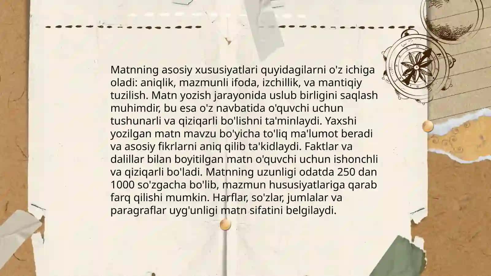 Matn va uning turlari 4