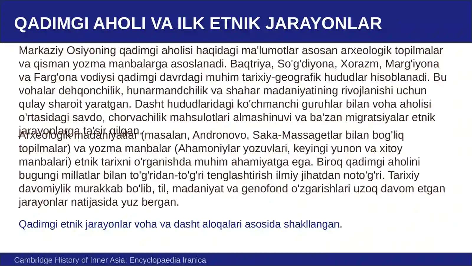 Markaziy osiyoning etnik tarixi 4