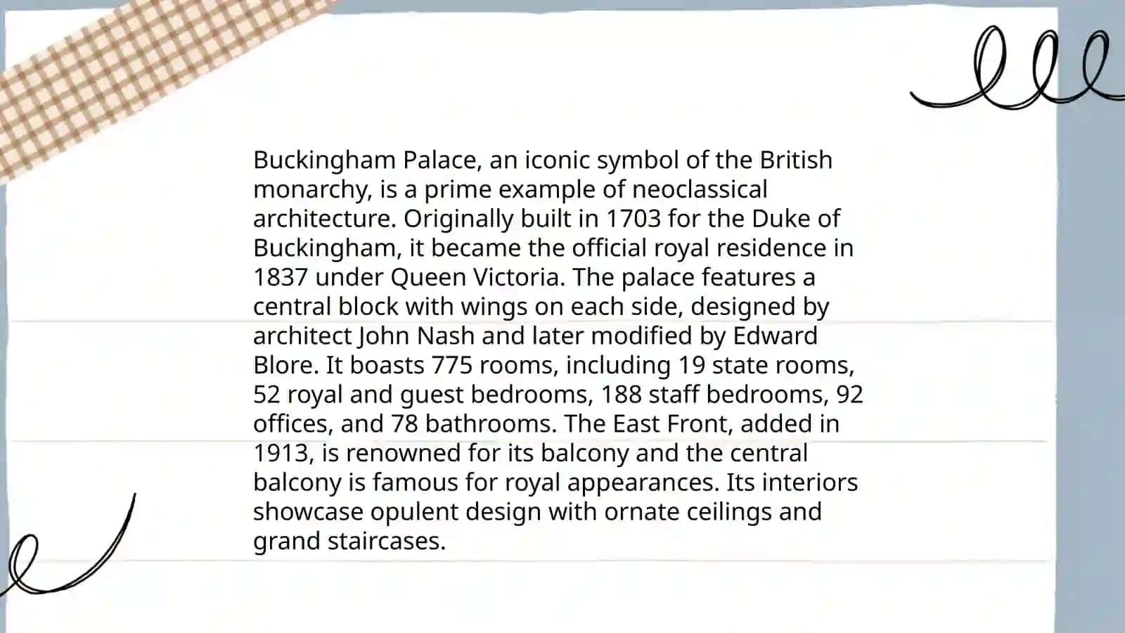 History of Buckingham Palace 4
