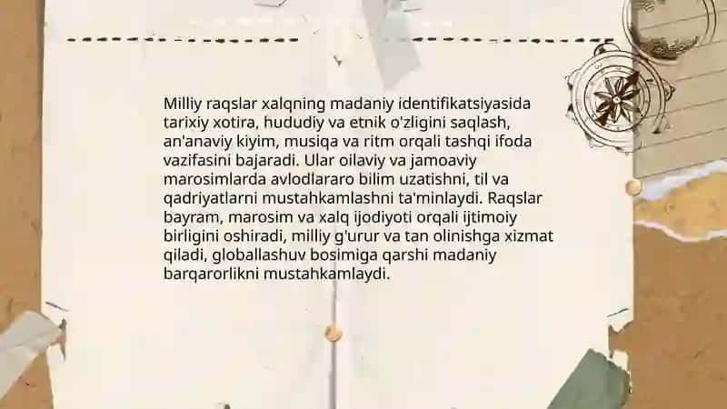 Madaniy taraqqiyotda xalq teatri va milliy raqslarning oʻrni 4