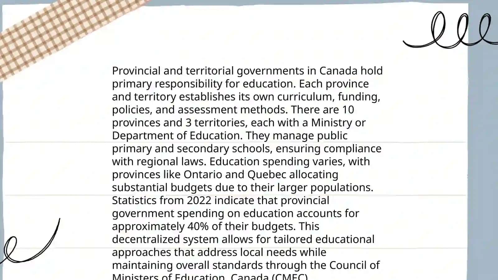 Canada and its Education System 4