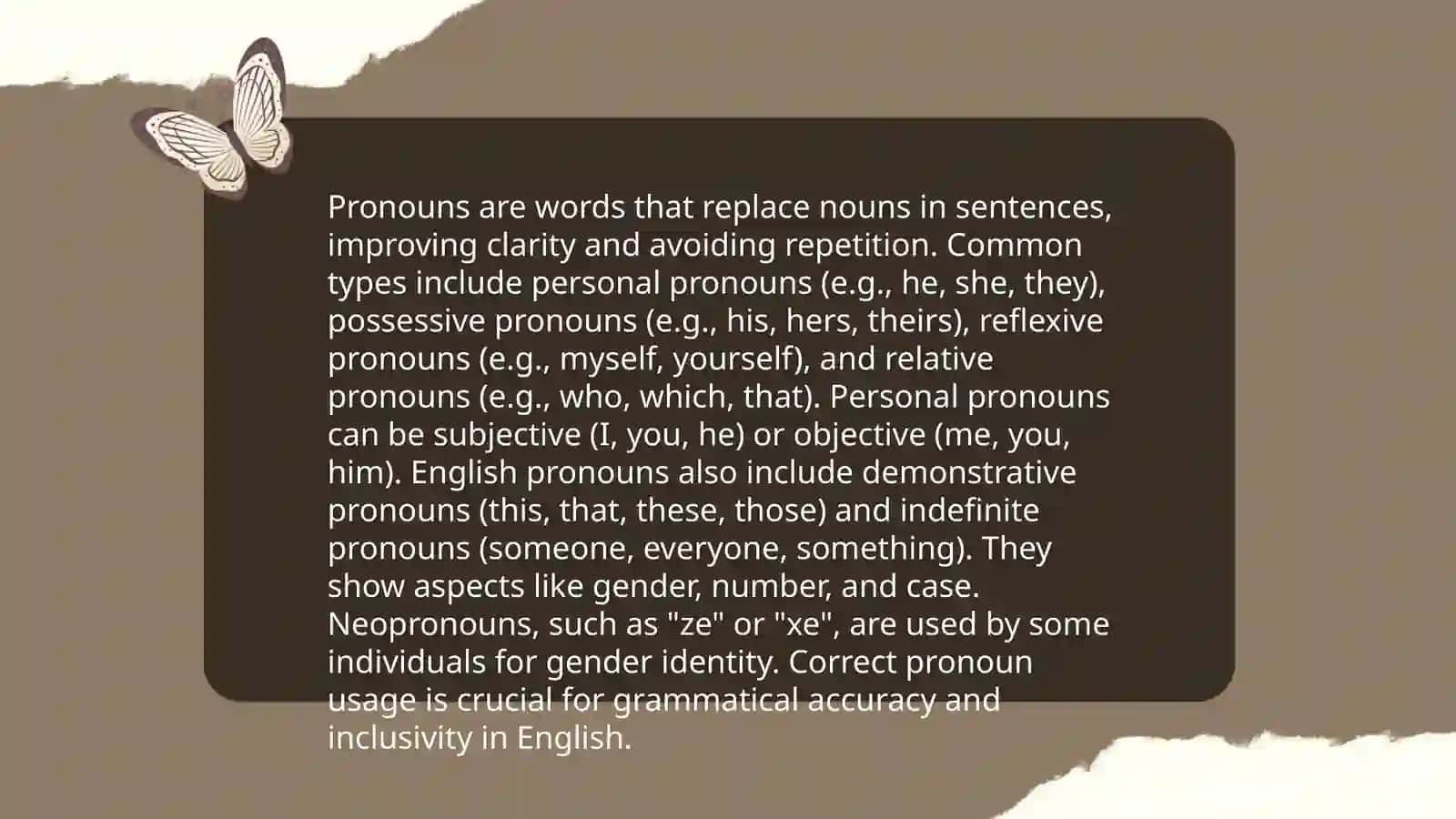 General information about parts of speech 4