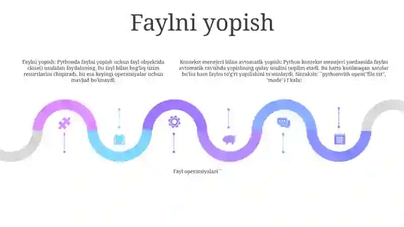 Pythonda Fayllar Bilan Ishlash 4